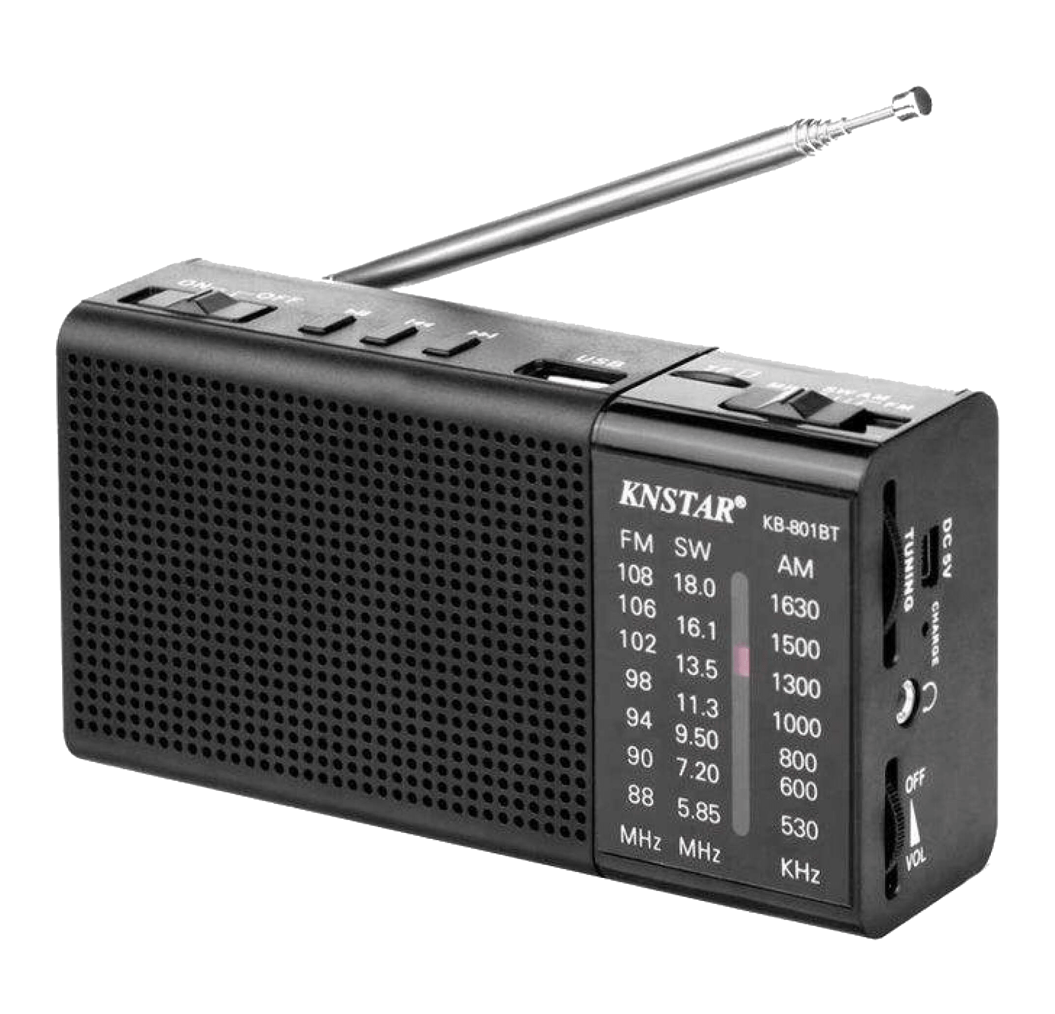  رادیو کی ان استار KNSTAR KB-801BT 