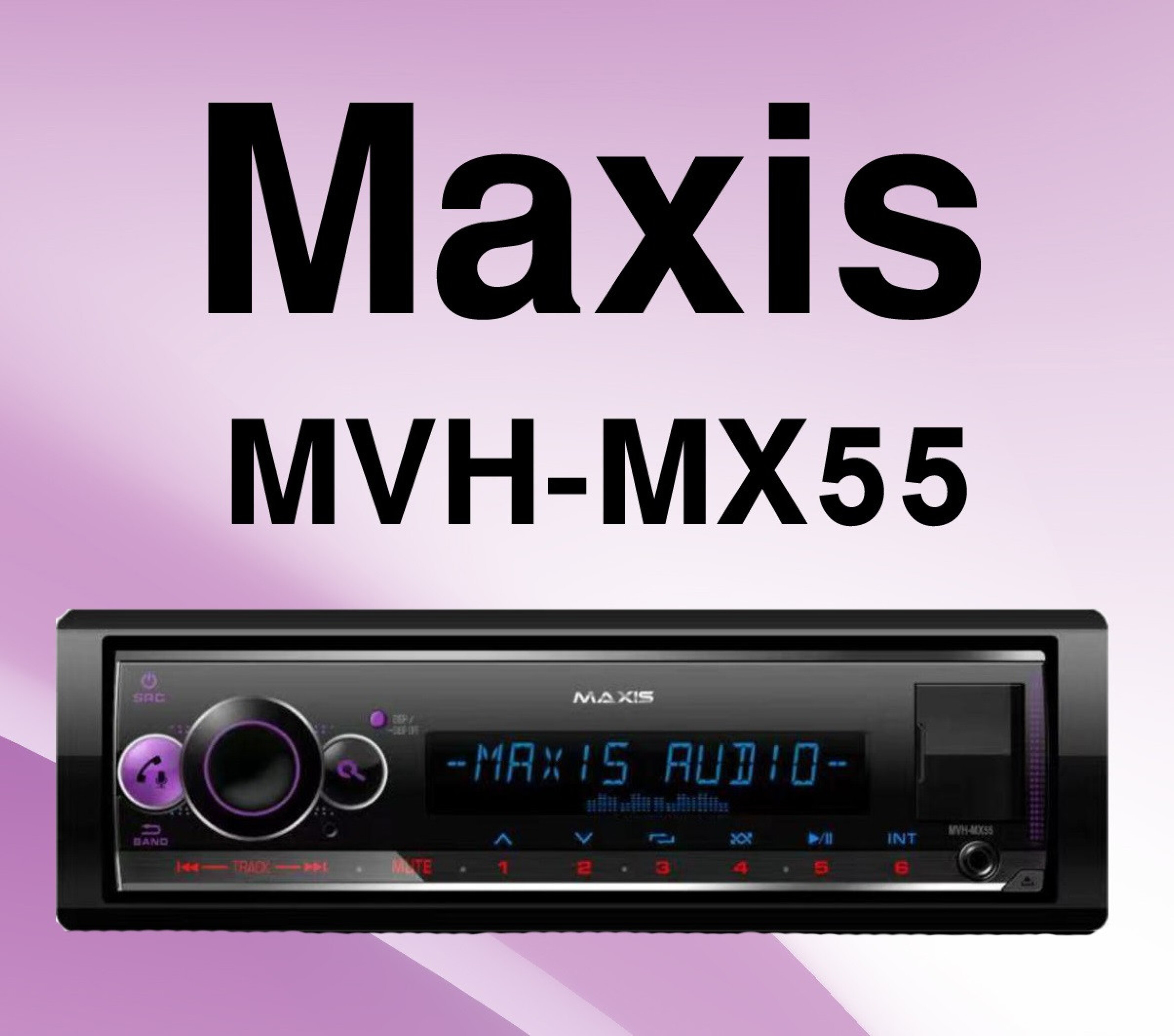  پخش صوتی مکسیس MAXIS MVH-MX55 